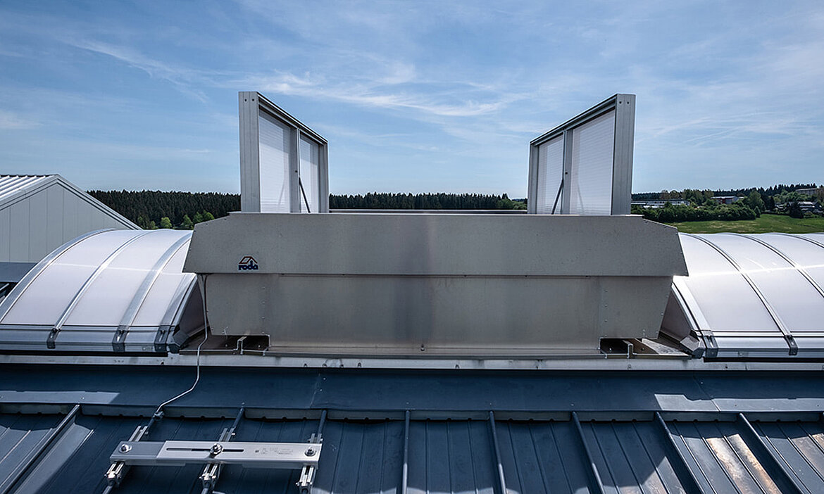 Double flap ventilator