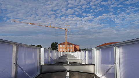 Double flap  Megaphönix by roda in Leipzig