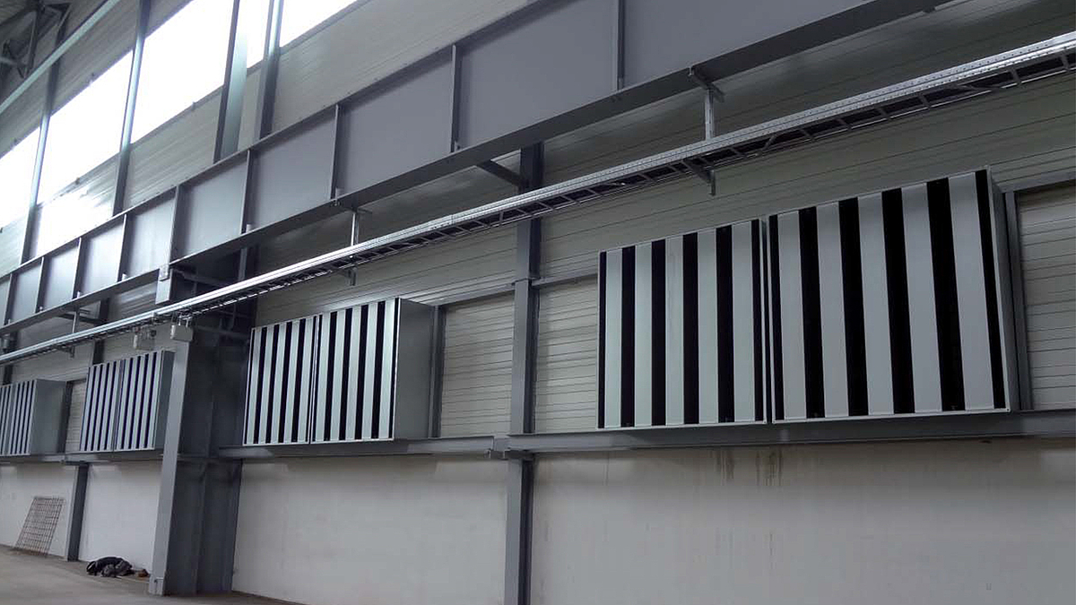 Louvre ventilator Airjet by roda