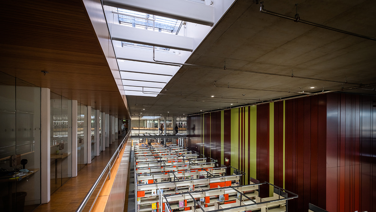 University Library Magdeburg Interior view