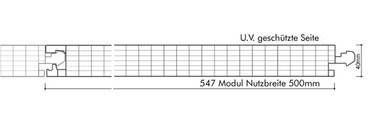 Module 547 / 543 it shows the Module 547 / 543